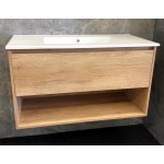 Vanity - L900WH - Wall hung 900mm - OAK Series 